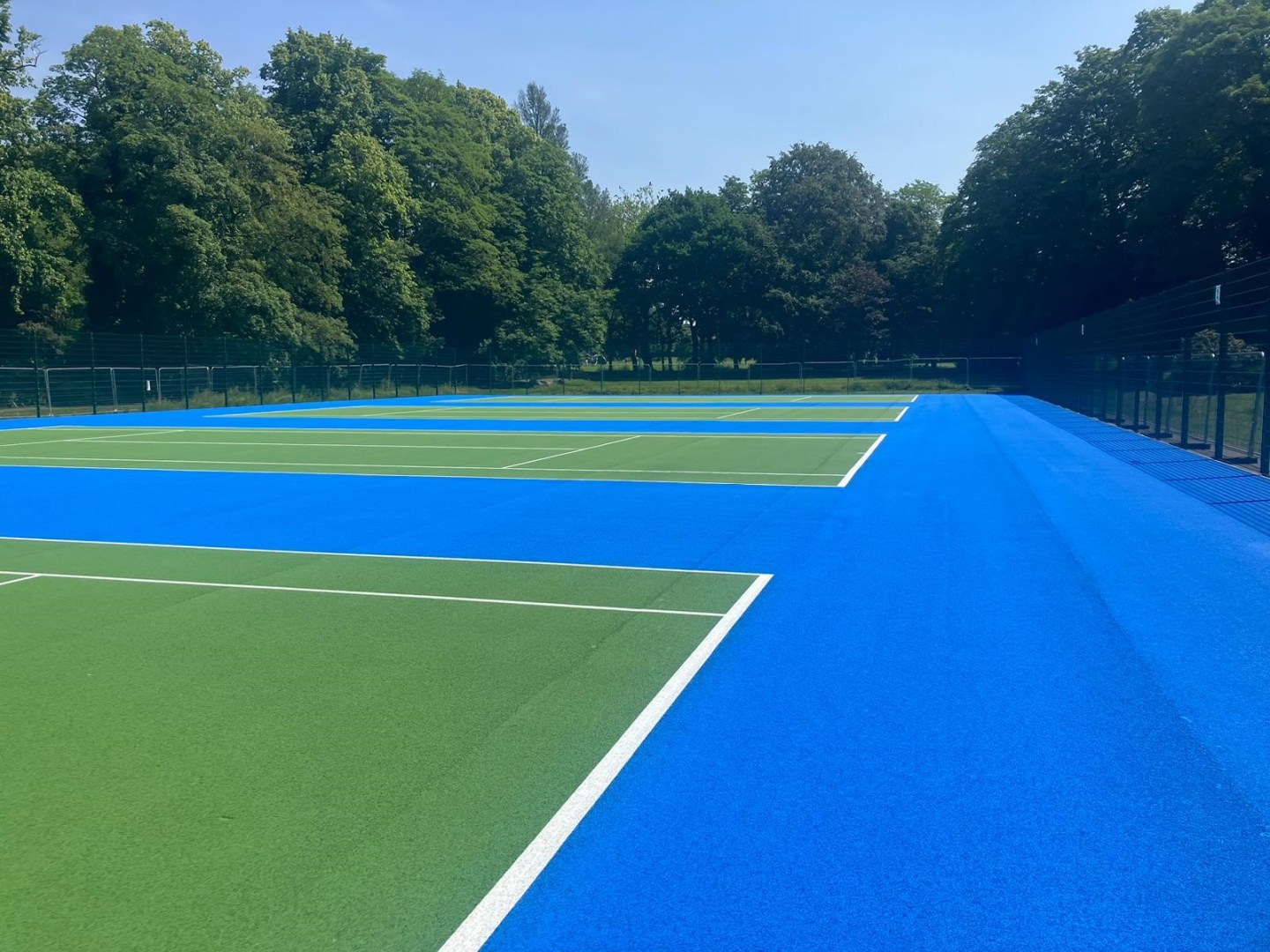New Tennis Courts – Friends of Torkington Park