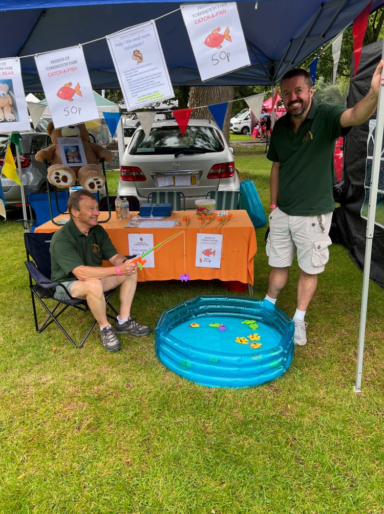 Our stall at Hazel Grove Carnival July 2025
